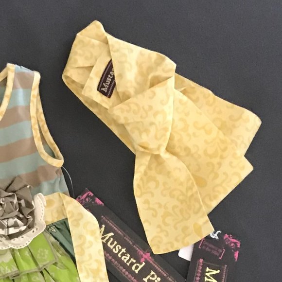 Mustard Pie Lucinda Bow - Butter - Picture 3 of 4